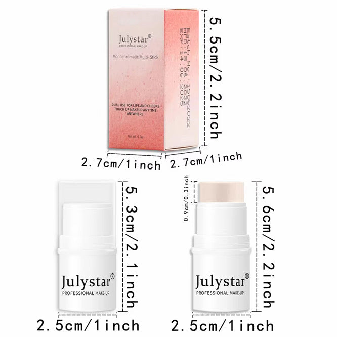 JULYSTAR 4IN1 TUBE TRAVEL MINI . BLUSH … SHADE #4