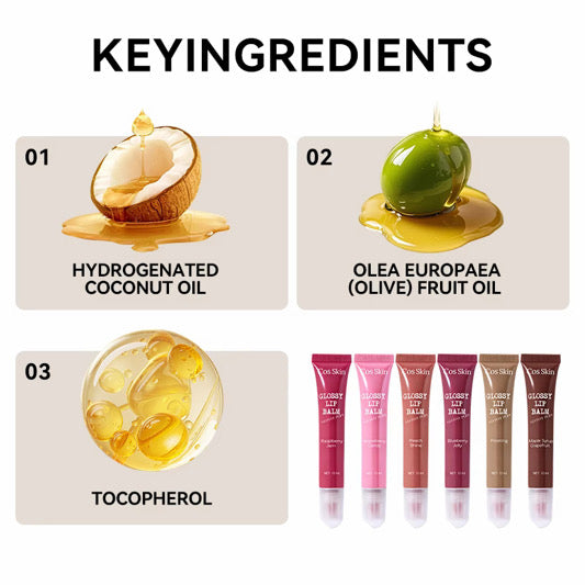COS SKIN GLOSSY LIP BALM FROSTING