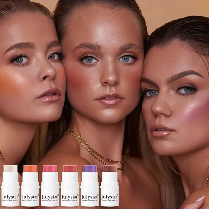JULYSTAR 4IN1 TUBE TRAVEL MINI . BLUSH … SHADE #4