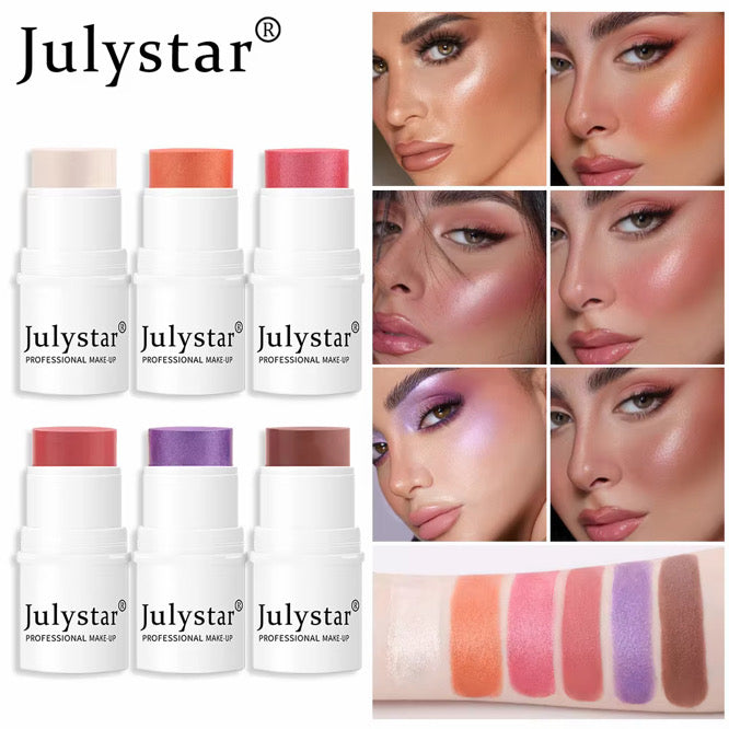 JULYSTAR 4IN1 TUBE TRAVEL MINI . BLUSH … SHADE #4