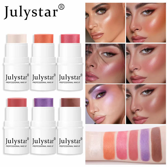 JULYSTAR 4IN1 TUBE TRAVEL MINI . BLUSH … SHADE #4