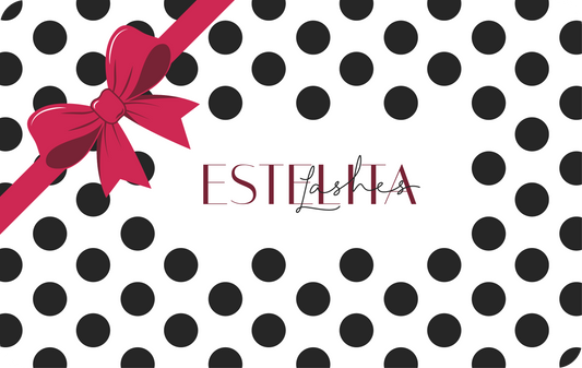 RED BOW BLK POLKA DOTS